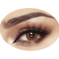 Bella Cinnamon Brown Color Contact Lens image