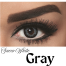 Bella Gray Snow White Color Contact lens with Regular Kit Box. image