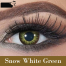 Bella Green Snow Color Contact Lens image