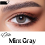 Bella Mint Gray Elite Color Contact Lens With Kit Box image