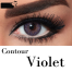 Bella Violet Color Contour Contact Lens image