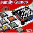 Best Family Games 7 in 1 Board Games Ludo (classic), Ludo (new version), Chess, Draughts, Backgammon, Snakes and ladders goose (213-12) -232626897 image