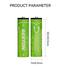Beston P2 Li2a 3071c Green Life Low Carbon 3000mwh Aa Usb C Battery Bundle Of 4pcs image