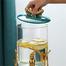 Beverage Dispenser Glass Jar Self-Service Beverage Bucket Sun Tea jar with Spigot Glass Beverage Dispenser Cold Brew Coffee Maker Juice Dispenser image