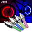 Bicycle Nozzle Valve Glow Stick Light for Bike, Car, Motorbike - 2 pcs image