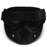 Biker Safety Goggles Mask Wind And Dust Protective Adjustable Helmet Mask image