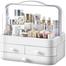 Bitmos Storage And Organizer Cosmetic Organizers That Can Be Placed On Bathroom Countertops And Dressing Tables, Home And Kitchen Green image