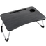 Folding Laptop Table - Portable Study and Work Desk for Bed, Sofa and Floor Use image