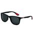 Black Shade Lens Black Red Frame RB Glass Sunglasses image