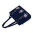 Blue Flower Embroidered Handbag For Women (BOBO-01) image