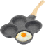 Breakfast Frying Pan, Nonstick Egg Frying Pan, 4-in-1 Nonstick Pan, Cooking Fry Pan for Breakfast image