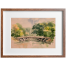 Bridge Watercolor Landscape - (27x20)inches image