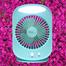 Bright Star BS-L2895 Rechargeable AC/DC Multiple Modes Portable Fan - Blue image