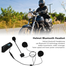 Bt22 Bluetooth 5.0 Motorcycle Helmet Headset 830Mah Battery Waterproof image