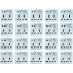Bundle of 20 Pcs 5 Pin Multi-Function Universal Wall Gang Socket image
