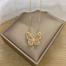 Butterfly Stylish Chain Necklace for Girls or Women image