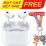 Buy AirPods Pro (2nd Generation) Dubai With Tom and Jerry Random Key Ring (Any One) FREE image