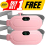 Heating Pad For Period Cramps And Vibration Slimming Massage Belt (Buy One Get One FREE) image