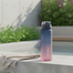 Buy Spirit Motivational Sports Water Bottle Blue Rate 650ml (Get One Pokemon Keyring FREE) image