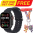 Buy T800 Ultra 2 Smart Watch With Tom and Jerry Random Key Ring (Any One) FREE image
