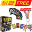 Buy UNO No Mercy Mattel Games UNO Show ‘em No Mercy Card Game for Kids, Adults With Tom and Jerry Random Key Ring (Any One) FREE image