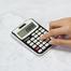 Citiplus Check And Correct Series Electronic Calculator(Black and White Color) image