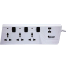 CLICK Super Multiplug USB Extension Cord 2 Pin 3 Socket 3 Yard 2.7 Meter image