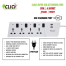 CLICK Super Multiplug USB Extension Cord 2 Pin 4 Soket, 3 Yard/2.7 Metre image