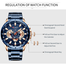CURREN 8363 Mens Fashion Watch Quartz image