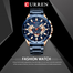 CURREN 8363 Mens Fashion Watch Quartz image
