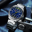 CURREN 8455 Luminous Stainless Steel Quartz Watch For Men image