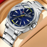 CURREN 8455 Luminous Stainless Steel Quartz Watch For Men image