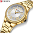 CURREN 9091 Stainless Steel Elegant Design Women Quartz Watch image