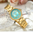 CURREN 9091 Stainless Steel Elegant Design Women Quartz Watch image