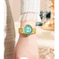 CURREN 9091 Stainless Steel Elegant Design Women Quartz Watch image
