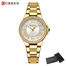 CURREN 9091 Stainless Steel Elegant Design Women Quartz Watch image