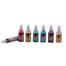 Camel Glass Colours Set (Solvent Based) 5 Colors 1pc Medium 1pc Liner for Glass Painting image