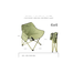 Portable Foldable Camping Chair (Forest Green) image