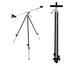Canvas Or Board Stand,Art Alternatives Folding Norcross 5 feet height Metal Tripod Easel for Artists - Water Color image