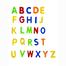 Capital Alphabet Magnetic Letters A-Z Fridge Magnets image