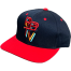 Navy Blue & Red
