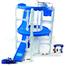 Car Racing Set Parking Set Toy for Kids with 3 Cars and a Helicopter (P3688) image