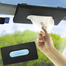 Car Sun Visor PU Leather Tissue Box Auto Clip Holder Paper Napkin image