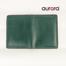 Aurora Card holder green leather image