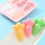 Carrot Shape Silicon Cake Jelly Chocolate Mold image