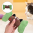 Cartoon Face Bone Plush Cats and Dogs Chew Toys and Pillow (Any Color) 1 Pcs image