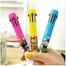 Cartoon Printed 10 In 1 Multicolor Ball Pen image