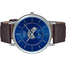 Casio Elegant Men's Watch with Brown Leather Strap image