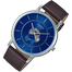 Casio Elegant Men's Watch with Brown Leather Strap image