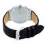 Casio General Ladies Grey Dial Black Leather Strap watch image
